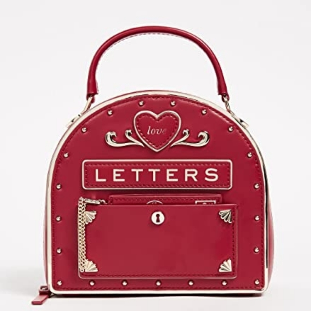 ❣Yours Truly KSNY Leather Mailbox Crossbody Bag
